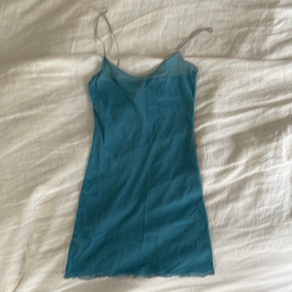 Vintage Free People Blue Camisole - Picture 1 of 5